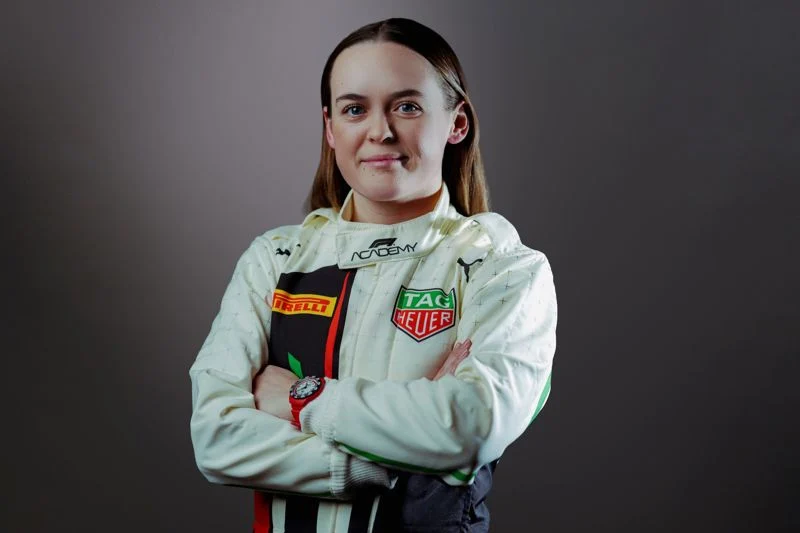 Megan Bruce Steps Up to F1 Academy with Tag Heuer