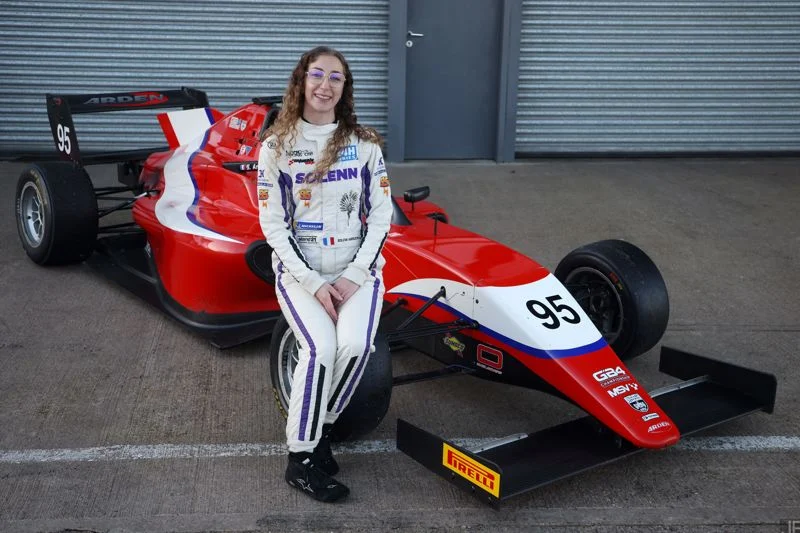 Solenn Amrouche Joins Arden Motorsport for GB4 Championship Debut