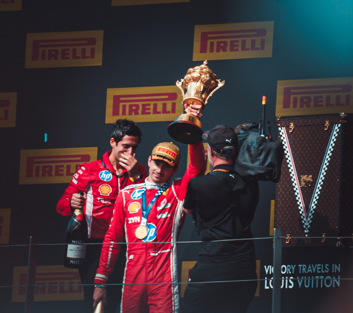 British Grand Prix Race Report: Dramatic closing laps leaves Leclerc victorious around Silverstone